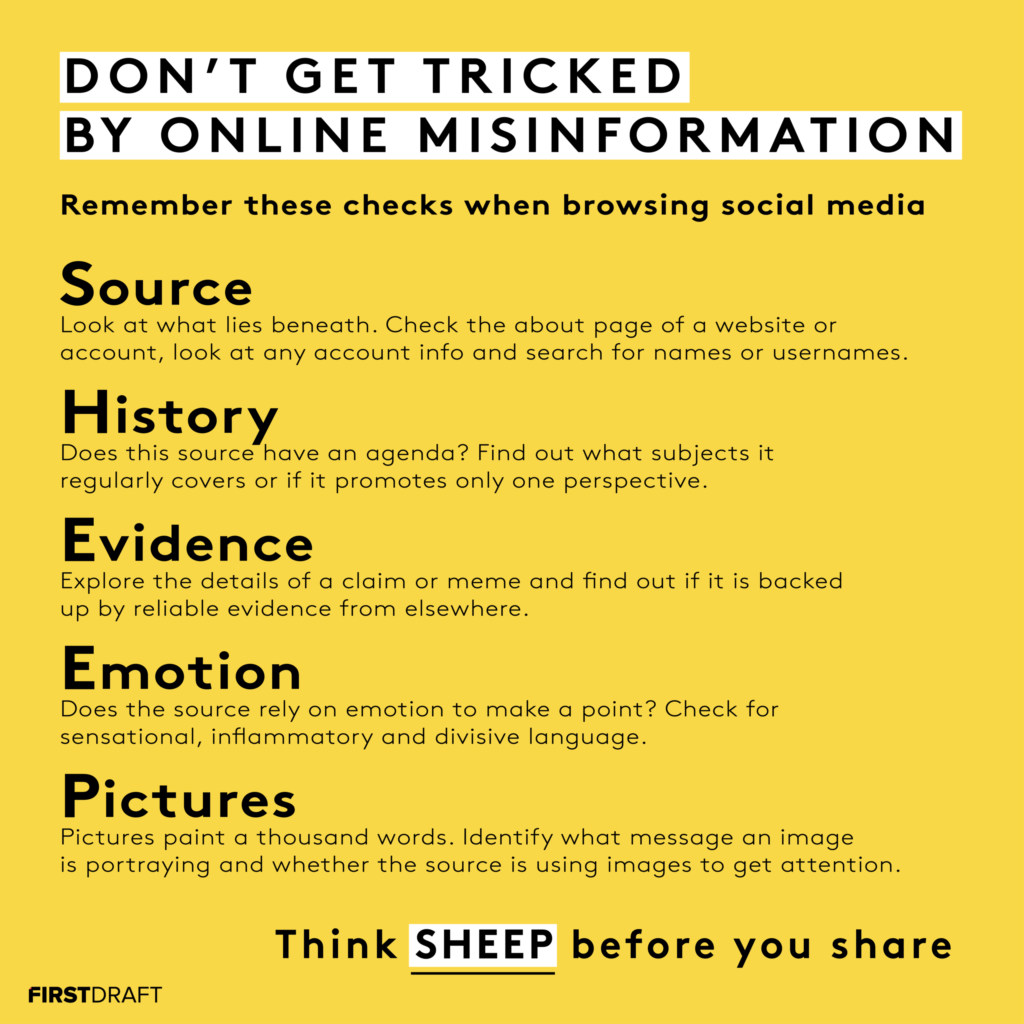 SHEEP misinformation framework